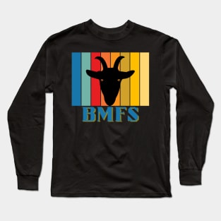 BMFS Goat Color Stripe Long Sleeve T-Shirt